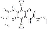 CAS 登录号:127786-83-8, (2,5-二(1-氮丙啶基)-3,6-二氧代-1,4-环己二烯-1,4-二基)二氨基甲酸,二(1-甲基丙基)酯