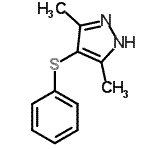 CAS#: 127788-13-0, 3,5-Dimethyl-4-(Phenylsulfanyl)-1H-Pyrazole