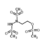CAS#: 127793-03-7, 2-[1,2-Bis(Methylsulfonyl)Hydrazino]Ethyl Methanesulfonate