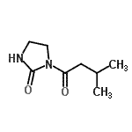 CAS 登录号：127834-89-3， 1-(3-甲基丁酰基)-2-咪唑烷酮