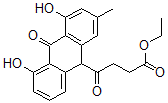 CAS#: 127848-71-9, 10-beta-Carbethoxypropionylchrysarobin