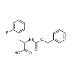 CAS 登录号：127862-88-8， N-[(苄氧基)羰基]-2-氟-L-苯丙氨酸