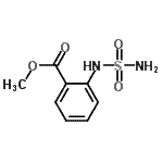 CAS 登录号：127903-06-4， 甲基2-(氨基磺酰基氨基)苯甲酸酯