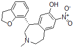 CAS 登录号：128022-68-4， (1S)-1-(2,3-二氢-1-苯并呋喃-7-基)-3-甲基-7-硝基-1,2,4,5-四氢-3-苯并氮杂卓-8-醇