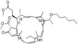 CAS#: 128146-77-0, Methylpheophorbide-alpha-(Hexyl-Ether)