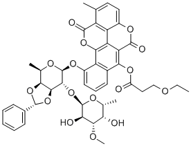 CAS#: 128201-92-3, 6-O-(3-Ethoxypropionyl)-3',4'-O-Exo-Benzylidenechartreusin