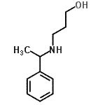 CAS 登录号：128218-35-9， 3-[(1-苯基乙基)氨基]-1-丙醇
