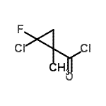 CAS#: 128230-83-1, 2-Chloro-2-Fluoro-1-Methylcyclopropanecarbonyl Chloride