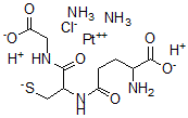 CAS#: 128353-81-1, Diamminechloro(glutathionato-S)platinum(II)