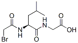 CAS#: 128395-64-2, 2-[[(2R)-2-[(2-Bromoacetyl)Amino]-4-Methylpentanoyl]Amino]Acetic Acid
