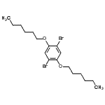 CAS#: 128424-36-2, 1,4-Dibromo-2,5-Bis(Hexyloxy)Benzene