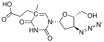 CAS 登录号：128439-97-4， 3-[1-[(2S,3R,4S,5S)-4-叠氮基-3-羟基-5-(羟基甲基)四氢呋喃-2-基]-2,4-二氧代嘧啶-5-基]丙酸