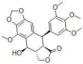 CAS#: 128443-52-7, (5R,5aR,8aR,9R)-9-Hydroxy-10-Methoxy-5-(3,4,5-Trimethoxyphenyl)-5a,8,8a,9-Tetrahydro-5H-Isobenzofurano[6,5-f][1,3]Benzodioxol-6-One