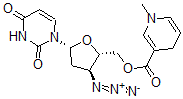 CAS 登录号：128526-53-4， [(2S,3S,5R)-3-叠氮基-5-(2,4-二氧代嘧啶-1-基)四氢呋喃-2-基]甲基1-甲基-4H-吡啶-3-羧酸酯