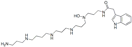 CAS#: 128549-96-2, N-[3-[3-[3-[4-(3-Aminopropylamino)Butylamino]Propylamino]Propyl-Hydroxyamino]Propyl]-2-(1H-Indol-3-Yl)Acetamide