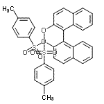 CAS#: 128575-35-9, 1,1'-Binaphthalene-2,2'-Diyl Bis(4-Methylbenzenesulfonate)
