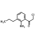 CAS 登录号：128600-54-4， 1-(2-氨基-3-丙基苯基)-2-氯乙烷酮