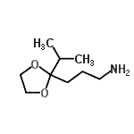 CAS#: 128608-14-0, 3-(2-Isopropyl-1,3-Dioxolan-2-Yl)-1-Propanamine