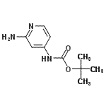 CAS#: 128619-01-2, 2-Methyl-2-Propanyl (2-Amino-4-Pyridinyl)Carbamate