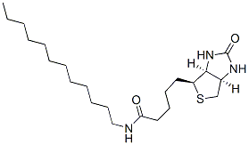 CAS#: 128631-44-7, 5-[(3aS,6R,6aR)-2-Oxo-1,3,3a,4,6,6a-Hexahydrothieno[3,4-d]Imidazol-6-Yl]-N-Dodecylpentanamide