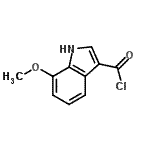 CAS#: 128717-78-2, 7-Methoxy-1H-Indole-3-Carbonyl Chloride