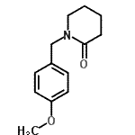 CAS 登录号：128773-73-9， 1-(4-甲氧基苄基)-2-哌啶酮