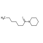 CAS#: 128781-34-0, 1-(1-Piperidinyl)-1-Heptanethione