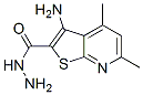 CAS#: 128918-28-5, 3-Amino-4,6-Dimethylthieno[5,4-b]Pyridine-2-Carbohydrazide