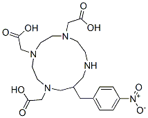 CAS#: 128924-92-5, 2-[4,7-Bis(Carboxymethyl)-12-[(4-Nitrophenyl)Methyl]-1,4,7,10-Tetrazacyclotridec-1-Yl]Acetic Acid