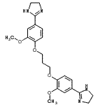 CAS#: 129051-03-2, 2,2'-{1,3-Propanediylbis[Oxy(3-Methoxy-4,1-Phenylene)]}Bis(4,5-Dihydro-1H-Imidazole)