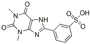 CAS 登录号：129107-78-4， 3-(1,3-二甲基-2,6-二氧代-7H-嘌呤-8-基)苯磺酸