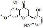 CAS 登录号：129138-49-4， (2S)-2-(2,6-二羟基苯基)-5-羟基-7-甲氧基色满-4-酮