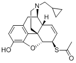 CAS#: 129224-33-5, (5alpha,6beta)-6-(Acetylthio)-17-(cyclopropylmethyl)-7,8-didehydro-4,5-epoxymorphinan-3-ol