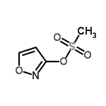 CAS 登录号：129235-19-4， 1,2-恶唑-3-基甲烷磺酸酯