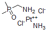 CAS 登录号：129241-79-8， 氨合二氯(1-(二甲基亚膦酰)甲胺-N)铂