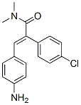 CAS#: 129242-88-2, (E)-3-(4-Aminophenyl)-2-(4-Chlorophenyl)-N,N-Dimethylprop-2-Enamide