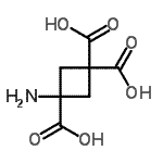 CAS 登录号：129287-89-4， 3-氨基-1,1,3-环丁烷三羧酸