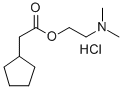 CAS#: 129320-11-2, 2-(Dimethylamino)ethylcyclopentaneacetate hydrochloride