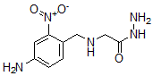 CAS 登录号：129462-42-6， 2-[(4-氨基-2-硝基苯基)甲基氨基]乙酰肼