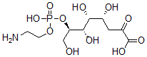 CAS#: 129476-66-0, (4R,5R,6S,7R)-7-(2-Aminoethoxy-Hydroxyphosphoryl)Oxy-4,5,6,8-Tetrahydroxy-2-Oxooctanoic Acid