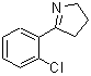 CAS 登录号：129540-25-6， 5-(2-氯苯基)-3,4-二氢-2H-吡咯