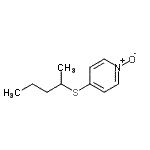 CAS#: 129598-83-0, 4-(2-Pentanylsulfanyl)Pyridine 1-Oxide