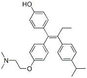 CAS 登录号：129612-87-9， 4-[(Z)-1-[4-(2-二甲基氨基乙氧基)苯基]-2-(4-丙-2-基苯基)丁-1-烯基]苯酚