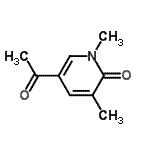 CAS 登录号：129689-53-8， 5-乙酰基-1,3-二甲基-2(1H)-吡啶酮