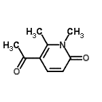 CAS#: 129689-55-0, 5-Acetyl-1,6-Dimethyl-2(1H)-Pyridinone
