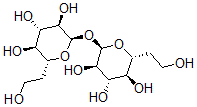 CAS 登录号：129729-05-1， (2R,3S,4S,5R,6R)-2-(2-羟基乙基)-6-[(2R,3R,4S,5S,6R)-3,4,5-三羟基-6-(2-羟基乙基)四氢吡喃-2-基]氧基四氢吡喃-3,4,5-三醇