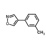 CAS#: 129746-47-0, 4-(3-Methylphenyl)-1,2-Oxazole