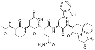 CAS#: 129809-09-2, N-Acetyl-L-Leucyl-L-alpha-Aspartyl-L-Glutaminyl-L-Tryptophyl-L-Phenylalanyl-Glycinamide