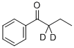 CAS#: 129848-88-0, 1-Phenyl-1-Butanone-2,2-D2
