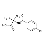 CAS#: 129973-02-0, N-(4-Chlorobenzoyl)-2-Methylalanine